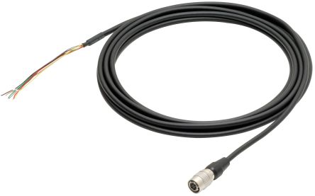 Omron, FJ Series Cable, 10m Cable Length for Use with FJ Camera [FJ-VSP2 10M]; 265-0993