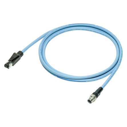 Omron, 1m, Blue, Terminated [FQ-WN001-E]; 265-0997