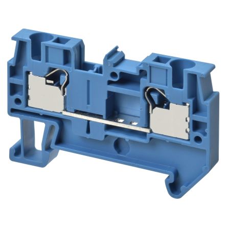 Omron XW5T-P4.0-1.1-1BL XW5T-P Series Blue, 1-Level, Push In Termination [XW5T-P4.0-1.1-1BL]; 265-1008