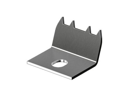 Rittal KX Series Mounting Clip for Use with Bus Enclosure KX, Enclosure Type Terminal Box KX [2309100]; 265-1166