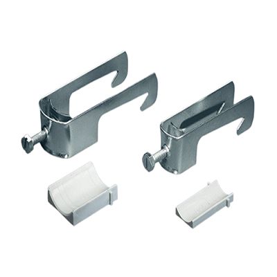 Rittal Natural Steel cable clamp, 26mm Max. Bundle [2354000]; 265-1184