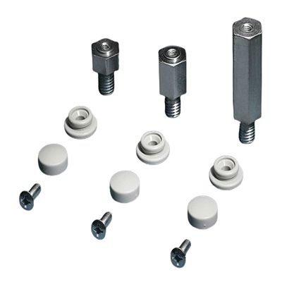 Rittal SZ Series Steel Rail Height Spacer for Use with Enclosure TS, M12 [2422000]; 265-1220