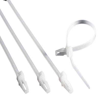 Rittal Cable Ties, Clip, 150mm, White, Pk-100 [2597000]; 265-1275