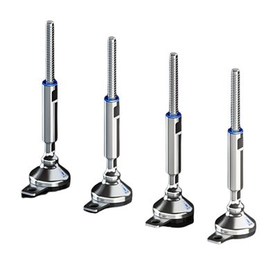 Rittal HD Series Stainless Steel Leveling Foot for Use with Enclosure, M12 [4000250]; 265-1322
