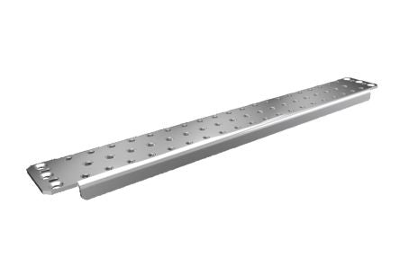Rittal TS Series Sheet Steel Support Rail, 600mm W, 75mm L For Use With CM, SE, TS, VX [4396000]; 265-1343