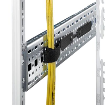 Rittal Hook and Loop Cable Tie, Loop, 130mm x 20 mm, Black Nylon, Pk-10 [7072220]; 265-1415