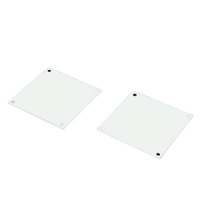 Rittal SK Series RAL 7035 Sheet Steel Cover Plate for Use with Flatbox [7507760]; 265-1461