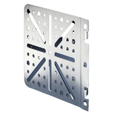 Rittal TS Series Sheet Steel Perforated Mounting Plate, 118mm W for Use with AE Series, AX, SE, TS, VX [8612410]; 265-1491