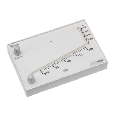 WIKA Differential Pressure Gauge 600Pa Back Entry [30530318]; 265-1761
