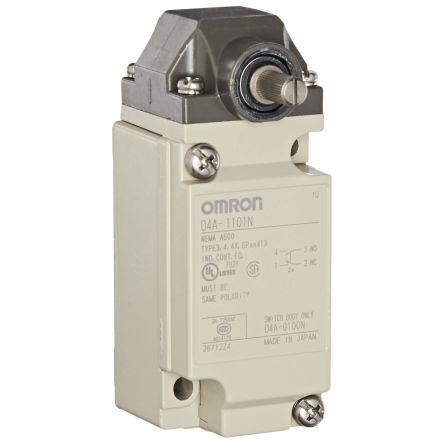 Omron SPDT Double-Break Switch [D4A-1101N]; 265-4746