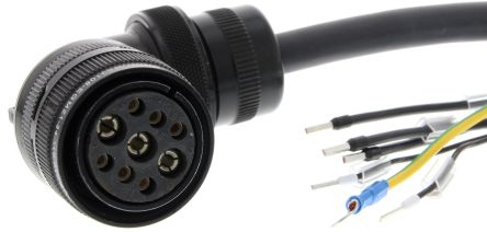 Omron Cable for Use with G5 Series Servo Motor, 20m Length, 6 → 15 kW, 400 V [R88A-CAGE020BR-E]; 265-5042