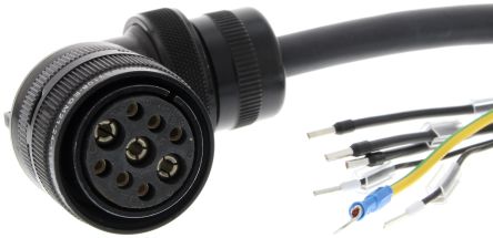 Omron Cable for Use with G5 Series Servo Motor, 20m Length, 6 → 7.5 kW, 400 V [R88A-CAKE020SR-E]; 265-5046