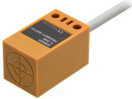 Omron Inductive Rectangular Proximity Sensor, 5 mm Detection, NPN NO, 12 → 24 V dc [TL-Q5MC1 2M]; 265-5099