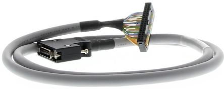 Omron PLC connection cable 1m For Use With HMI SmartStep 2, PLC SmartStep 2 [XW2Z-100J-B28]; 265-5103