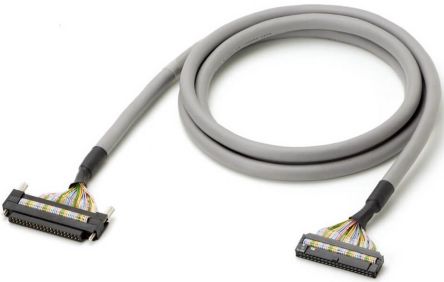 Omron PLC connection cable 2m PLC CJ1, NX-I/O [XW2Z-200B]; 265-5106