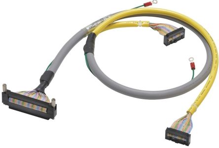 Omron PLC connection cable 1.5 or 1.25m PLC CJ1, NX-I/O [XW2Z-RO150C-125]; 265-5109