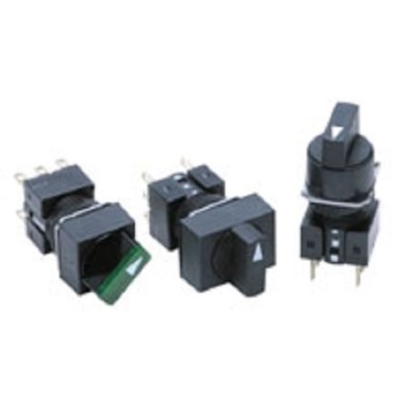 Omron Selector Switch - (DPDT), Illuminated [A16S-3N-2LS]; 265-5172