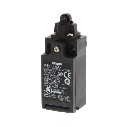 Omron D4N Series Safety Limit Switch, IP67 [D4N-4A31]; 265-5180