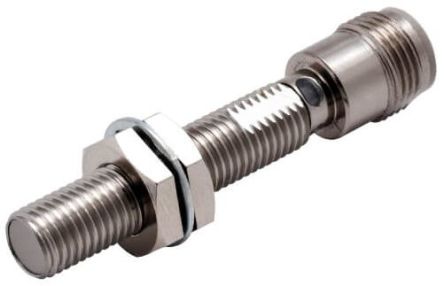 Omron Inductive Threaded Barrel Proximity Sensor, M8, 1.5 mm Detection, PNP NO, 10 → 30 V dc [E2E-X1R5B1TL8-M1]; 265-5316