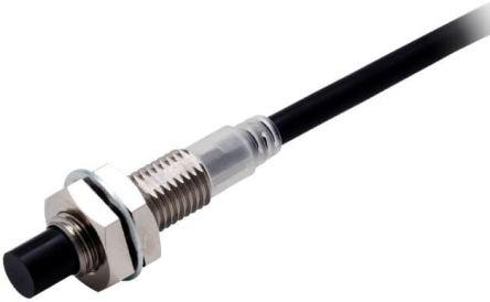 Omron Inductive Threaded Barrel Proximity Sensor, M8, 6 mm Detection, 2-Wire NO, 10 → 30 V dc [E2E-X6MD18 5M]; 265-5322