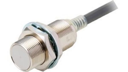 Omron Inductive Threaded Barrel Proximity Sensor, M18, 7 mm Detection, 2-Wire NO, 10 → 30 V dc [E2E-X7T1 2M]; 265-5325