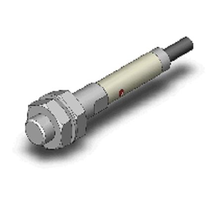 Omron Inductive Threaded Barrel Proximity Sensor, M8, 1.5 mm Detection, 2-Wire NO, 12 → 24 V dc [E2FM-X1R5D1 2M]; 265-5330