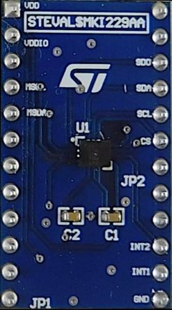 STMicroelectronics STEVAL-MKI229A Accelerometer Sensor Evaluation Kit for LSM6DSO16IS STEVAL-MKI109V3 [STEVAL-MKI229A]; 265-7042
