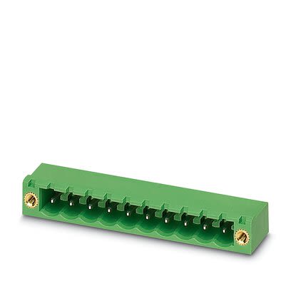 Phoenix Contact Straight Wave Soldering Mount PCB Header, 5.08 mm Pitch, 1 Row(s), Shrouded [1776524]; 265-7360