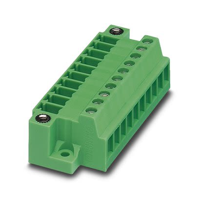 Phoenix Contact Plug In Block, 3.81mm Pitch, PCB Mount, 1-Row [1833166]; 265-7418
