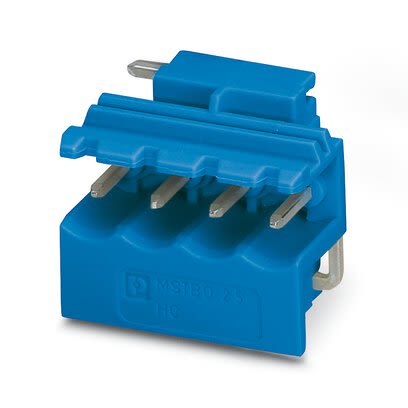 Phoenix Contact Wave Soldering Mount PCB Header, 4 Contact(s), 5 mm Pitch, 1 Row(s) [2907790]; 265-7536