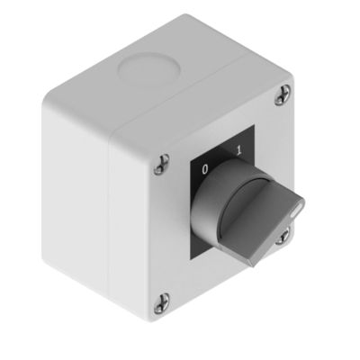 RS PRO Knob Selector Switch - (1NO), Illuminated 2 Positions [0]; 265-7663