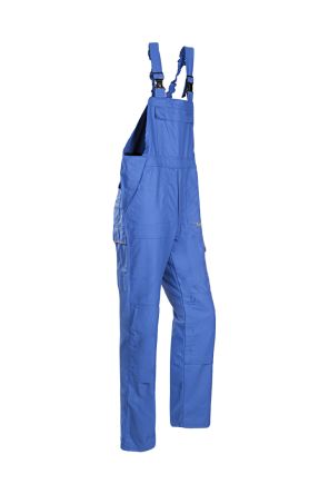 Sioen Uk Blue Reusable Bib & Brace, 46R [023VN2PF9-H46-46R]; 265-8125