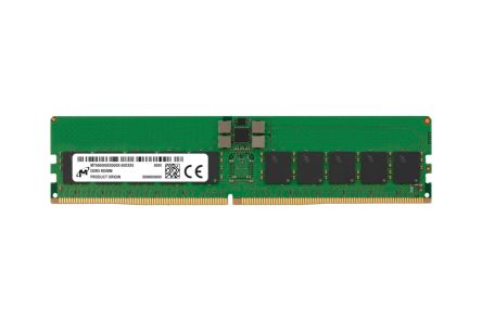 Micron 32 GB DDR5 Server RAM, 4800MHz, RDIMM, 1.1V [MTC20F2085S1RC48BA1R]; 265-8583