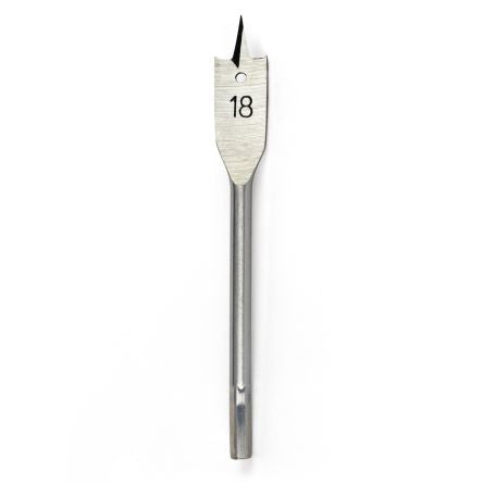 Gripit Flat Series Steel Flat Wood Drill Bit, 18mm Diameter, 12 cm Overall [DRILLGP18]; 265-9261
