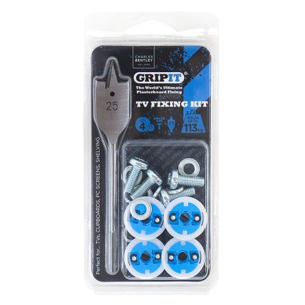 Gripit M6 Plasterboard Fixing [GPTVKIT/RHINO]; 265-9289