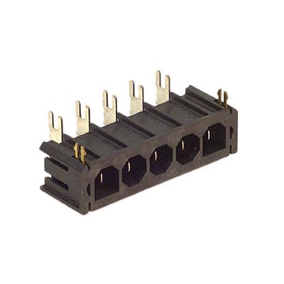 Molex 43160 Series Right Angle PCB Header, 5 Contact(s), 7.5 mm Pitch, 1 Row(s), Shrouded [43160-3105]; 265-9360