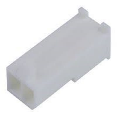 Molex Male Crimp Connector Housing, 4.2mm Pitch, 2 Way, 1 Row [46999-0658]; 265-9377