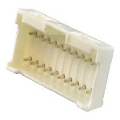 Molex 55917 Series Vertical PCB Header, 24 Contact(s), 2 mm Pitch, 2 Row(s), Shrouded [55917-2410]; 265-9397