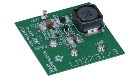 Texas Instruments Power Management IC Development Kit Boost Converter for LM2733 for LM2733 [LM2733YEVAL/NOPB]; 265-9804