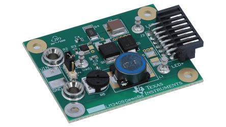 Texas Instruments LM3409EVAL/NOPB, LED Lighting Development Kit LED Driver Demonstration Board for LM3409 for LM3409 [LM3409EVAL/NOPB]; 265-9807