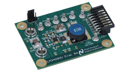 Texas Instruments LM3409HVEVAL/NOPB, LED Driver Development Kit LED Driver Evaluation Board for LM3409HV for LM3409HV [LM3409HVEVAL/NOPB]; 265-9808