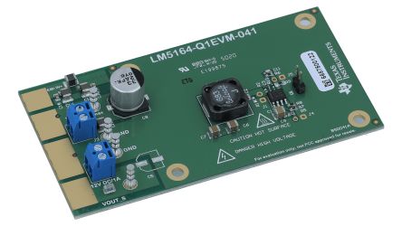 Texas Instruments Synchronous Step-Down Converter Evaluation Module Synchronous Step-Down Regulator for LM5164-Q1 for [LM5164-Q1EVM-041]; 265-9864