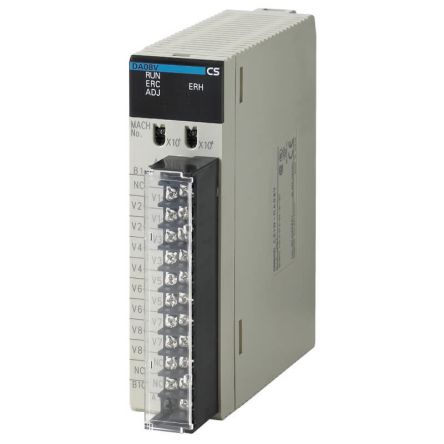 Omron CS1W Series I/O Unit for Use with CS1, Analogue [CS1W-DA08-C]; 265-9992