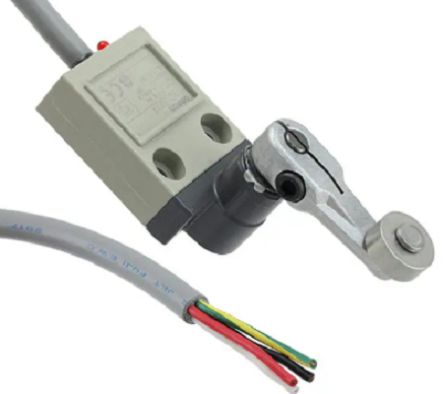 Omron Roller Lever Limit Switch, CO, IP67, SPDT, Metal Housing, 30V ac Max, 4A Max [D4C-3224]; 265-9996