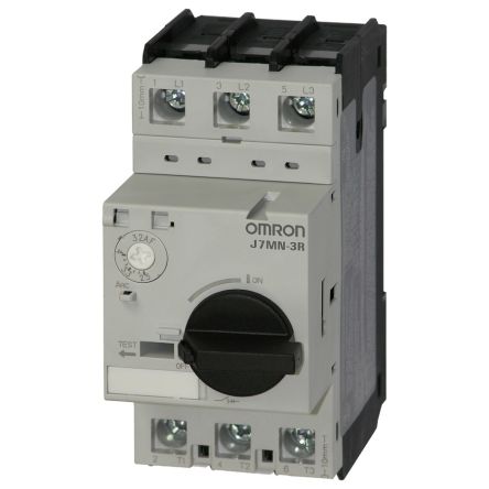 Omron 250 mA 3R Motor Protection Circuit Breaker, 3-400V [J7MN-3R-E25]; 266-0099