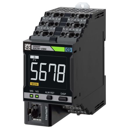 Omron 10A VBMA Motor Load Monitor, 100 → 240 V ac [K6CM-VBMA-EIP]; 266-0102