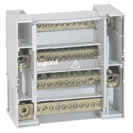 Legrand Distribution Block, 250A [0 048 77]; 266-0227