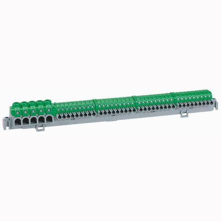 Legrand DIN Rail Earth Terminal Block, 6 → 25 mm² Wire [0 050 53]; 266-0228