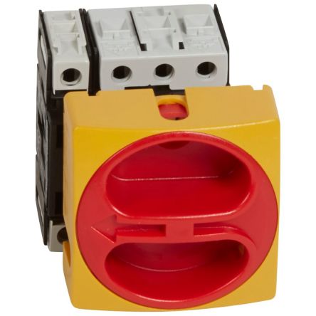 Legrand 4 Pole Panel Mount, Screw Mount Switch Disconnector - 32A Maximum Current, 12.8kW Power Rating, IP65 [0 221 13]; 266-0242