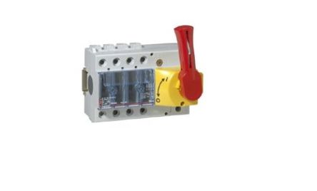Legrand Switch Disconnector, 4 Pole, 63A Max Current [0 223 15]; 266-0255